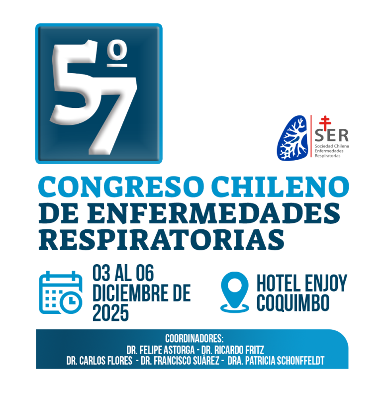 congreso de enfermedades respiratorias, sociedad chilena de enfermedades respiratorias